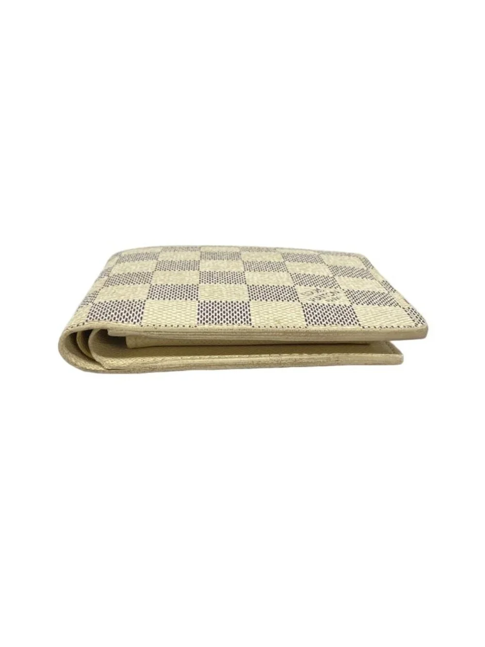 Louis Vuitton Wallet Damier Azur Portefeuille Marco White